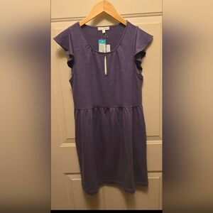 Nine Britton Dress Size Small Petite Purple NWT